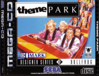 Theme Park PAL Sega Mega CD PAL box art